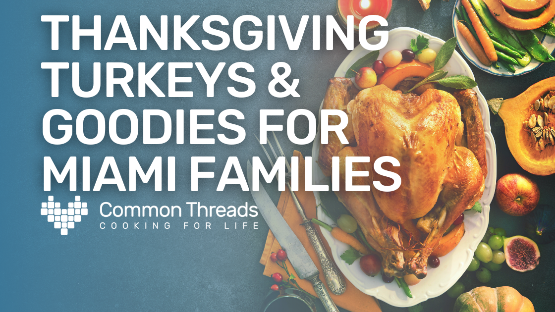 Thanksgiving turkeys and goodies for Miami Liberty City families