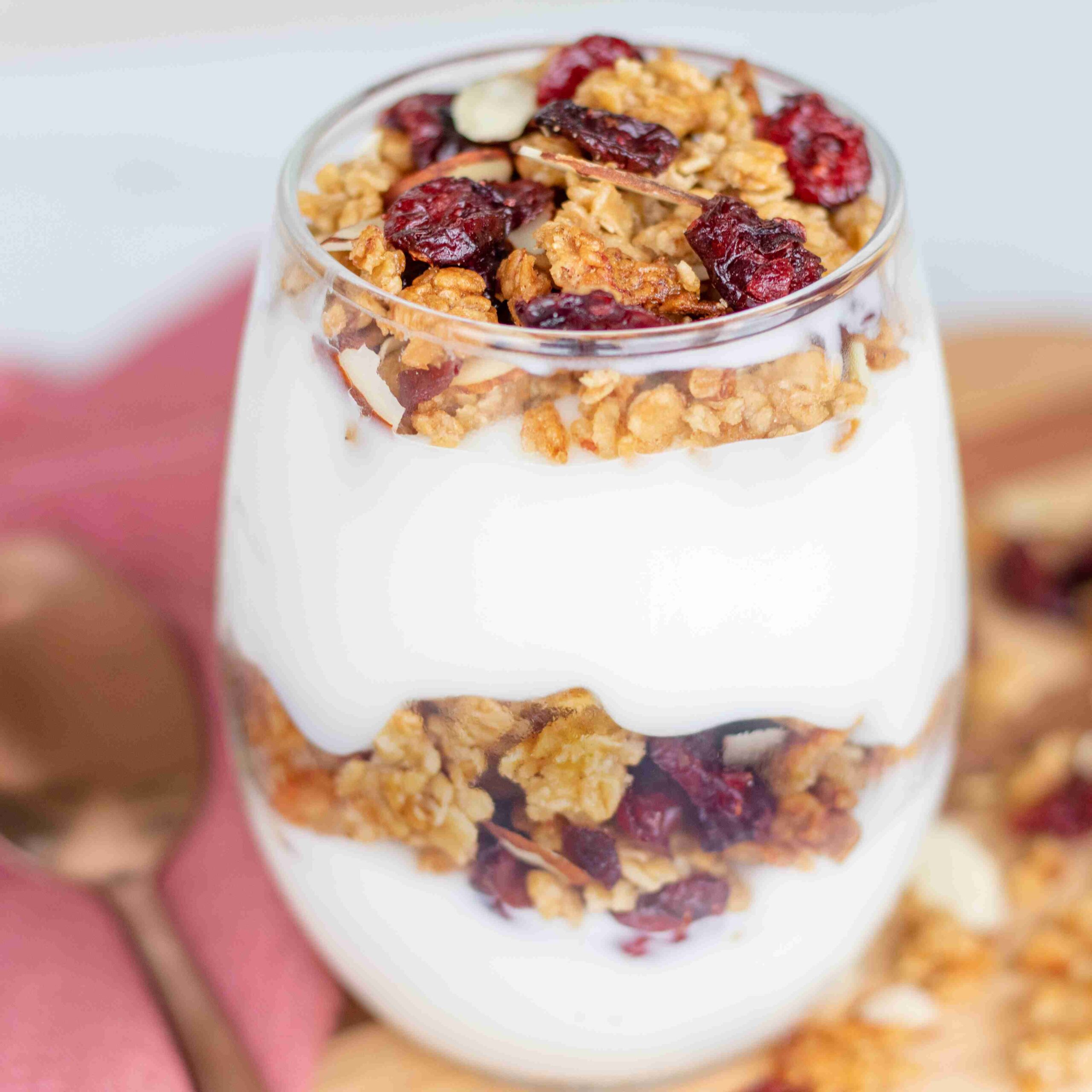 Cranberry Almond Granola Parfaits - Common Threads