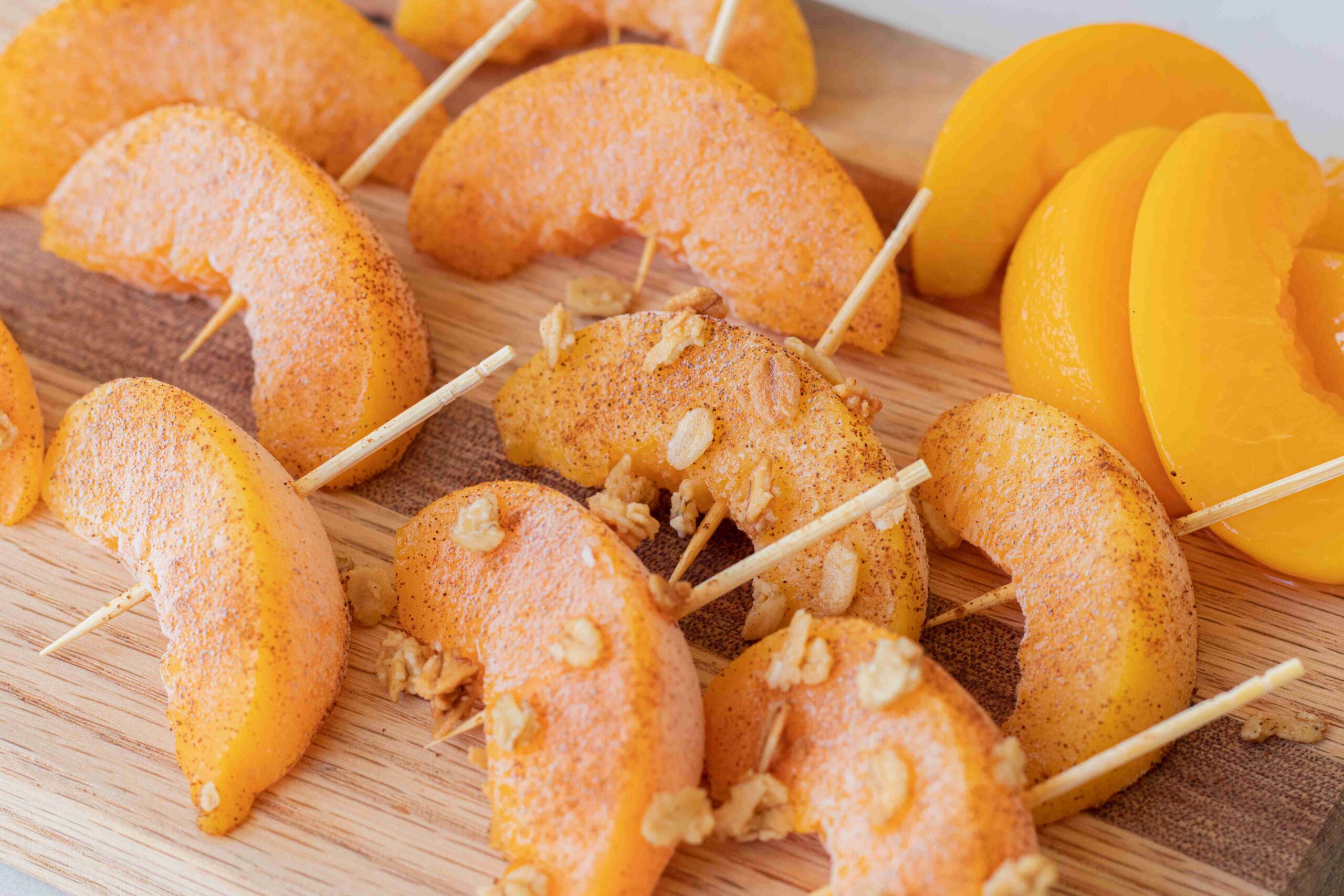 Peach Cobbler Pops - Common Threads