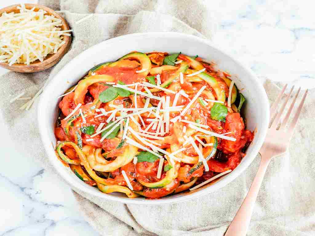 Zoodles Marinara - Common Threads