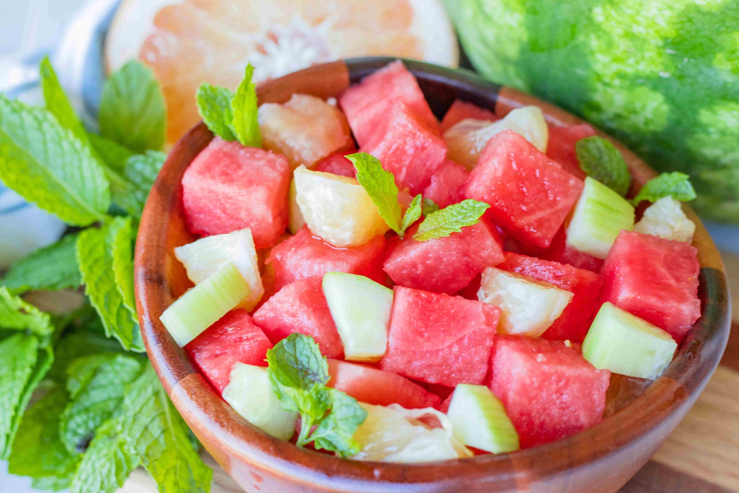 Watermelon Grapefruit Salad - Common Threads
