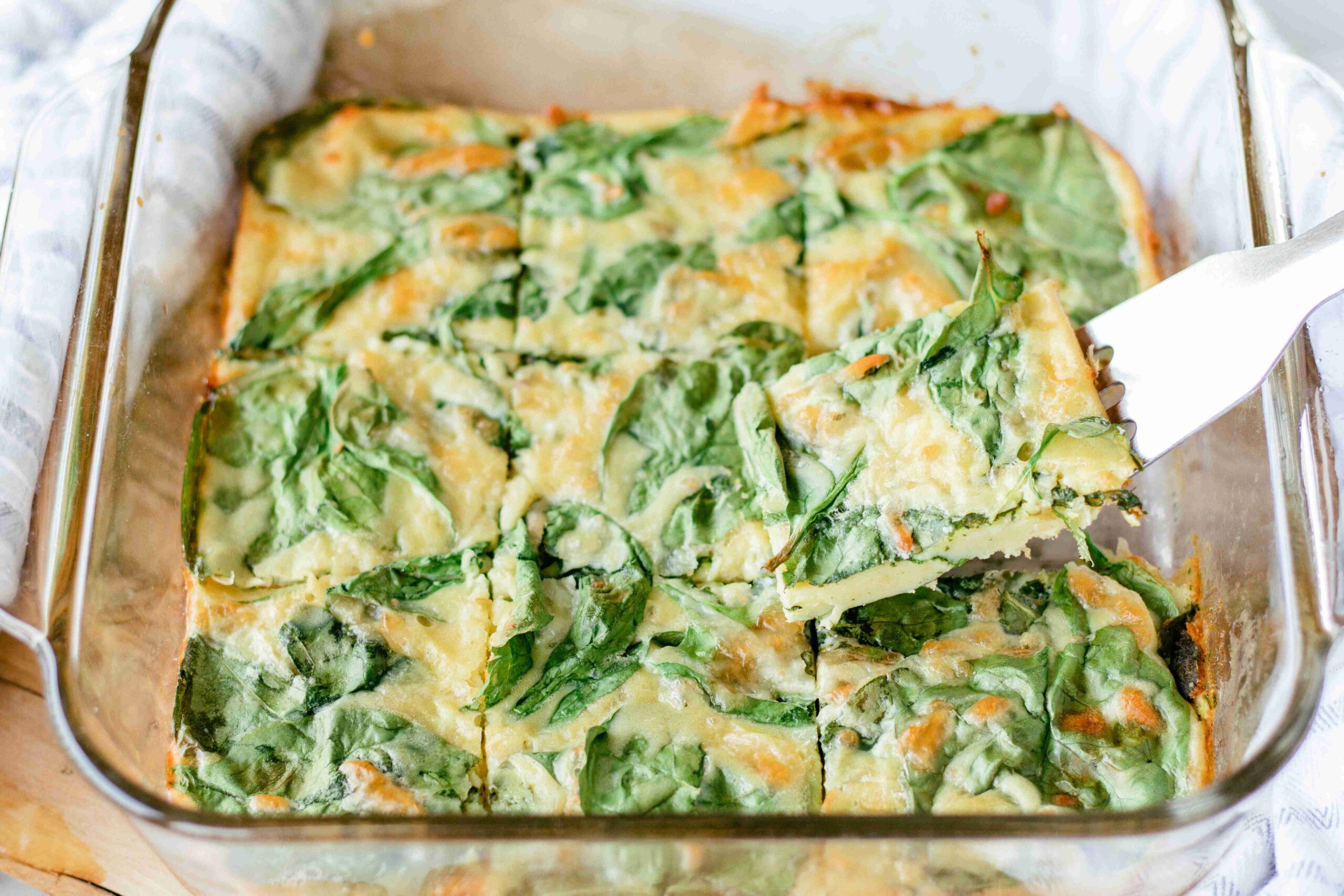 Crust-Less Spinach Pie - Common Threads