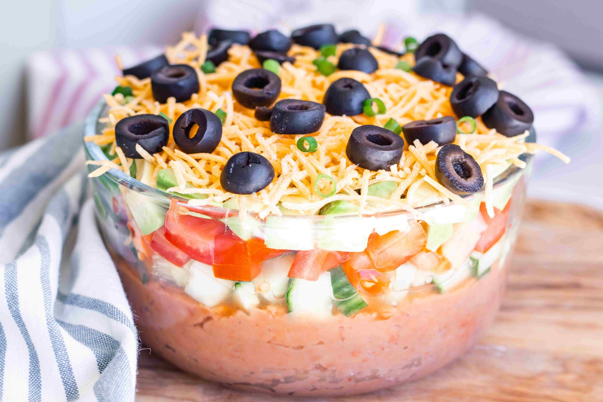 Layered Bean Dip - Common Threads