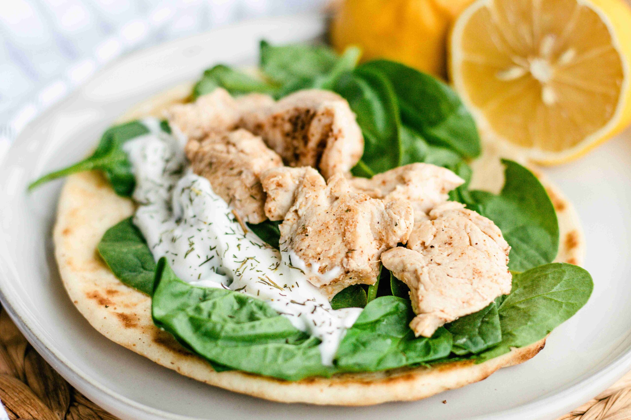 Swedish Wraps with Yogurt Dill Sauce - Common Threads