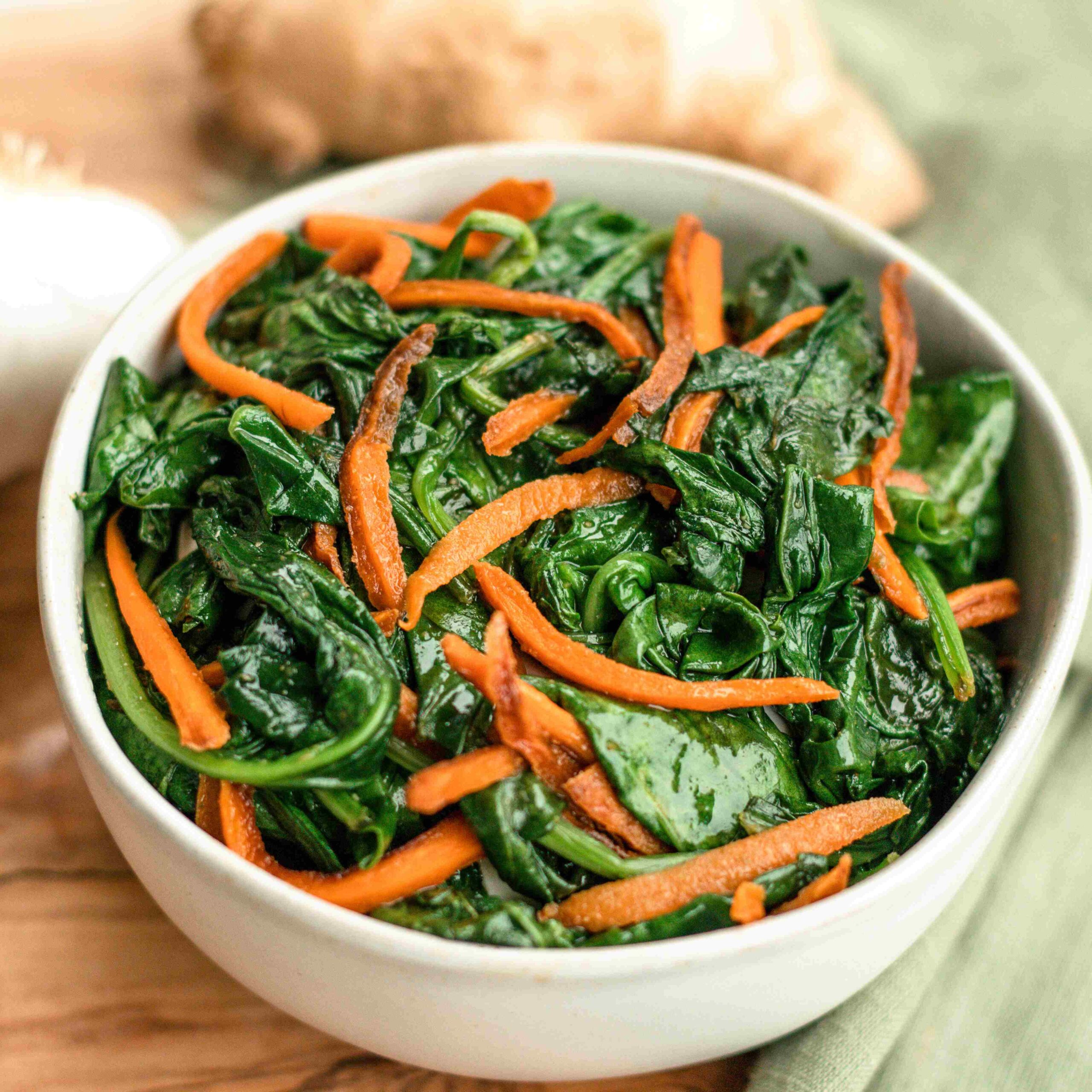 Image of Carrots and spinach