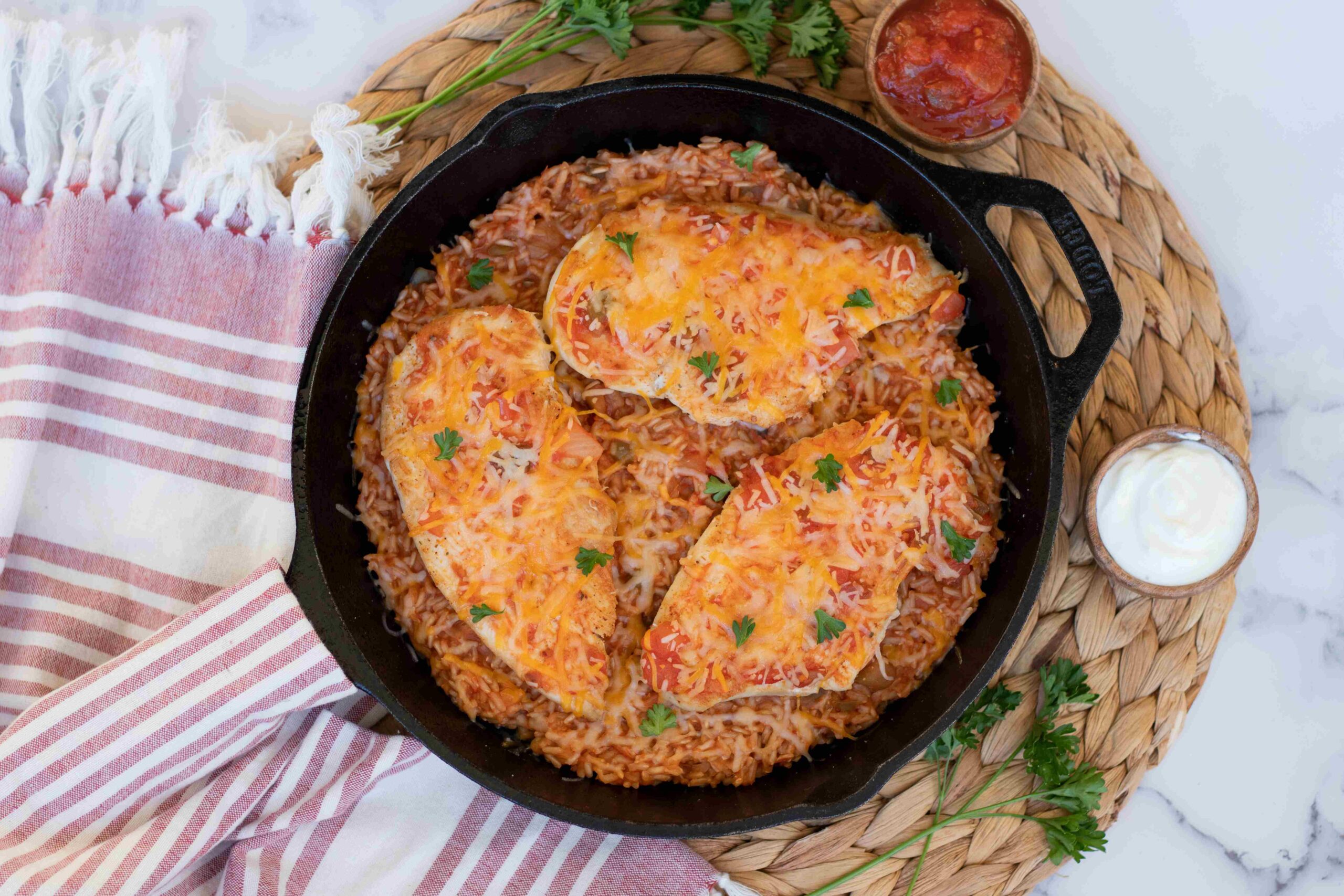 Chicken and Rice with Salsa - Common Threads