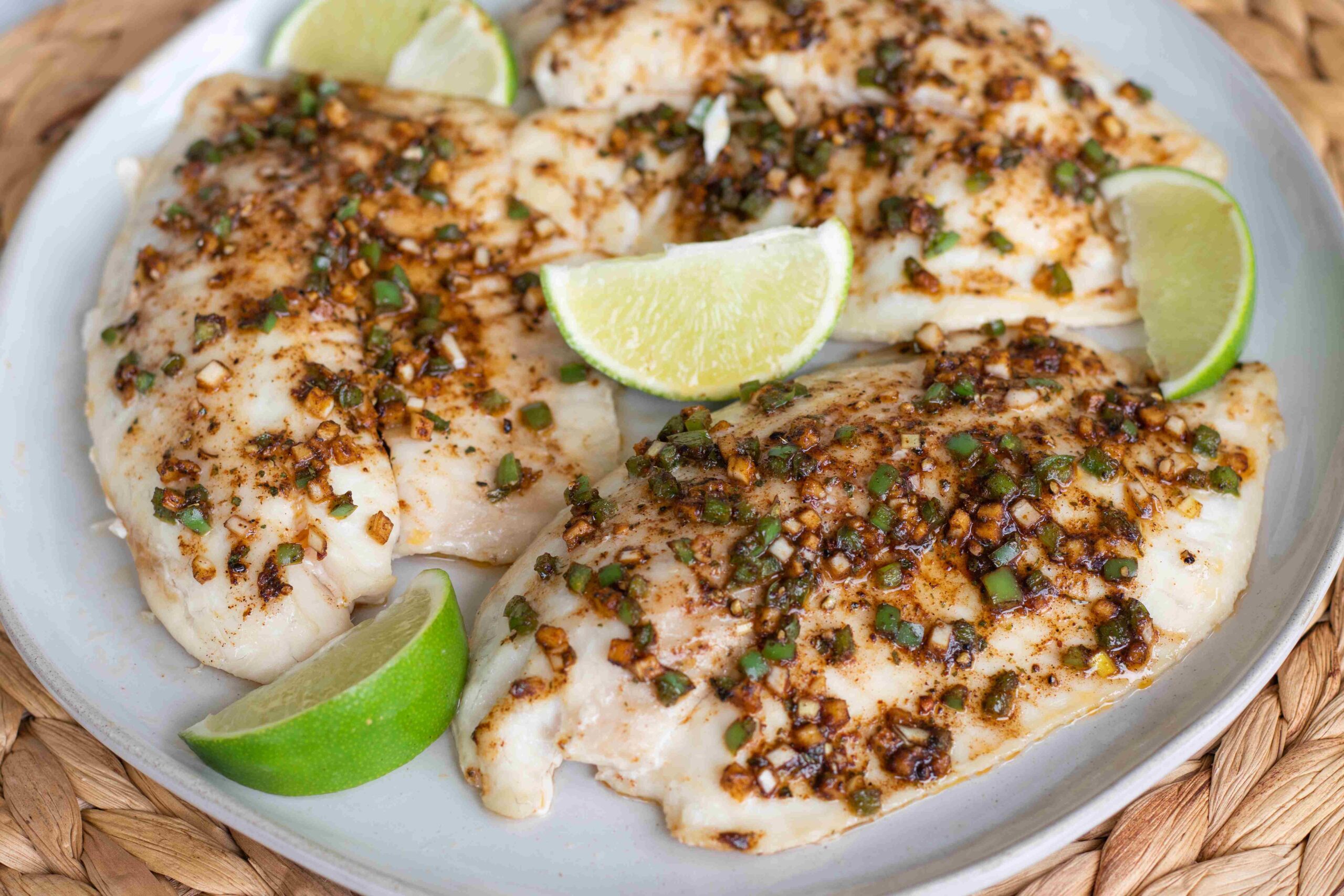JerkSpiced Tilapia Common Threads