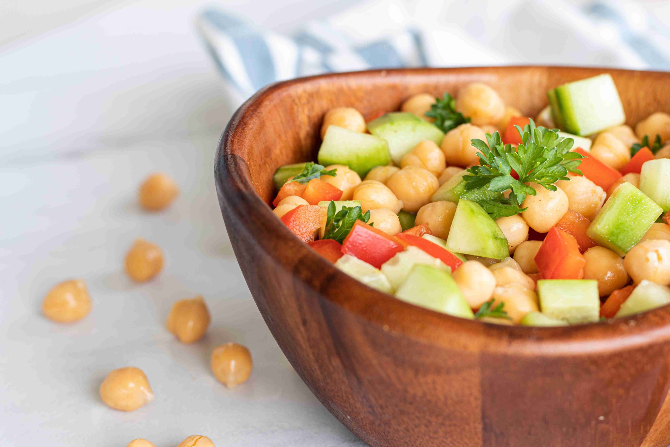 Garbanzo Red Pepper Salad - Common Threads